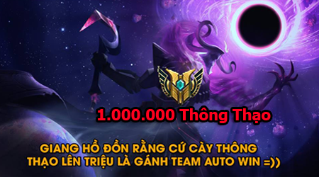 LMHT: Kinh hoàng Thresh siêu gánh team với 1 triệu điểm thông thạo