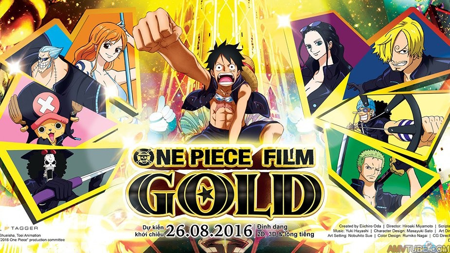 Khi Shin Godzilla chiến thắng các hải tặc của One Piece film Gold