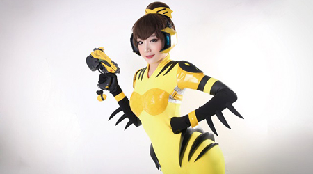 Chiêm ngưỡng qua bộ cosplay D.Va “Ong Vàng” cực dễ thương
