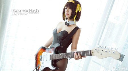 Ngất ngây với Cosplay Suzumiya Haruhi theo phong cách Bunny girl