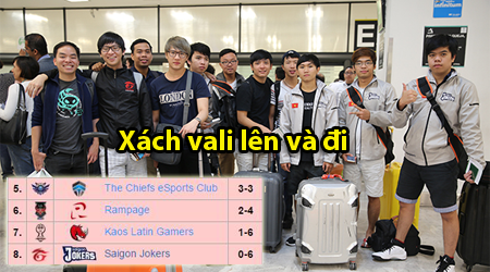 LMHT: Saigon Jokers không có nổi một chiến thắng danh dự, thua thông 6 trận
