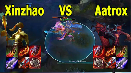 Kèo Liên Minh Huyền Thoại: XinZhao vs Aatrox – Ai mới là thánh hút máu