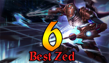 LMHT: Top 6 người chơi Zed hay nhất thế giới