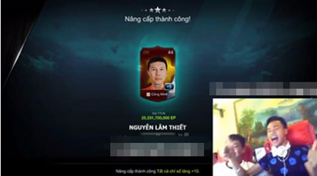 Ngỡ ngàng với màn hóa bạc hơn 25 tỷ EP của đại gia FIFA Online 3 Việt Nam
