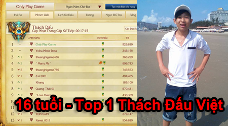 LMHT: Lộ diện chân dung của top 1 Thách Đấu 16 tuổi đã cày nát rank Việt thời gian qua