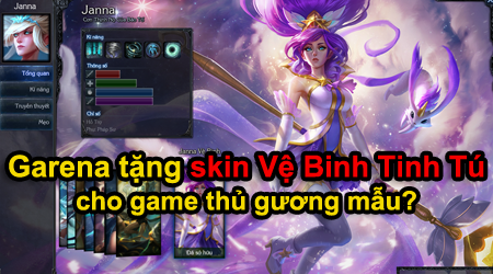 LMHT: Game thủ bất ngờ được Garena tặng skin Vệ Binh Tinh Tú miễn phí, không phải quà đền bù