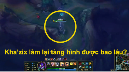 LMHT: Khả năng tàng hình chóng mặt của Kha’zix làm lại @@