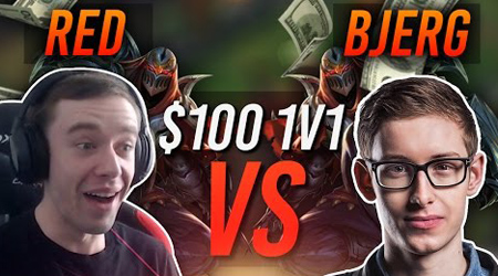 LMHT: Redmercy vs Bjergsen kèo 100 $ cực căng não