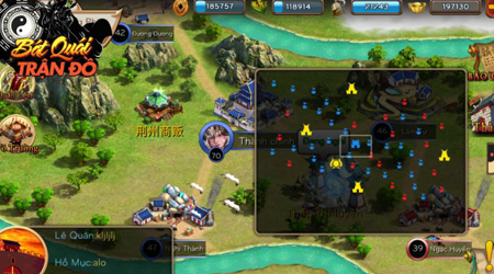 Bát Quái Trận Đồ mobile – Game chiến thuật là phải phát triển tài nguyên, điều binh khiển tướng