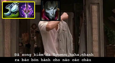 LMHT: Jhin phút 35 giày Bạc + kiếm Ma Youmuu bố tuyên bố gank team