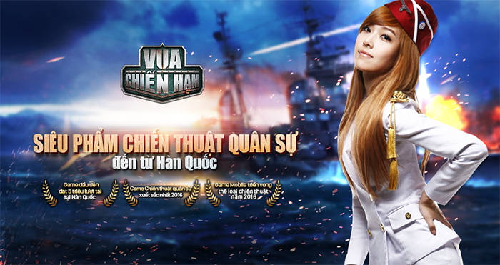 Vua Chiến Hạm: Game chiến thuật quân sự Hàn Quốc cập bến Việt Nam