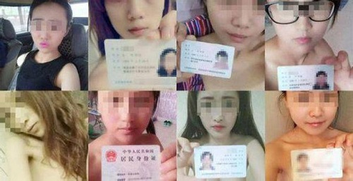 Nữ sinh Trung Quốc dùng ảnh khoả thân để thế chấp vay tiền