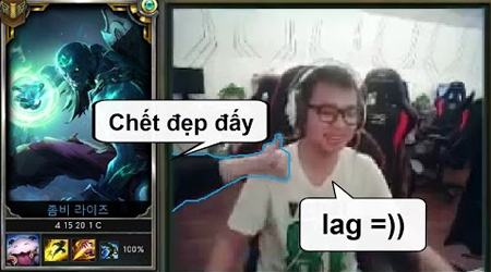 LMHT: Chết cười với ku SofM troll cầm Ryze đi rừng, ham mạng trụ bắn chết kêu Lag