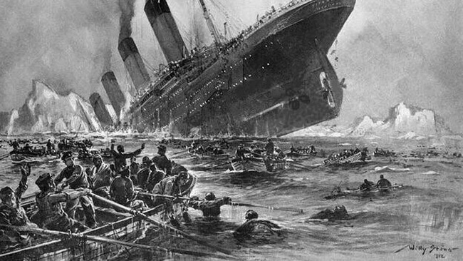 Thì ra tàu Titanic chìm không phải do đâm phải băng!!!!