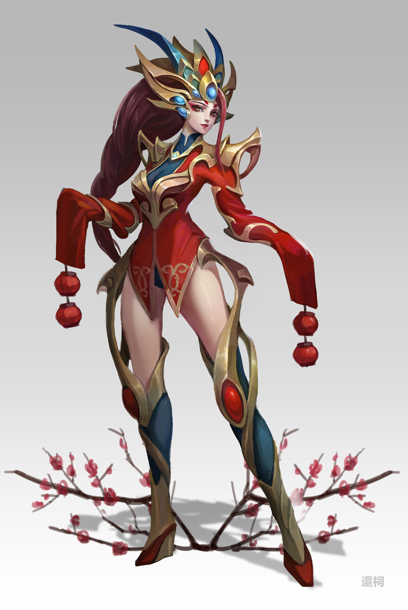 LMHT: Zyra - Nữ Thần Mùa Xuân, trang phục fanmade đẹp đến nghẹt thở