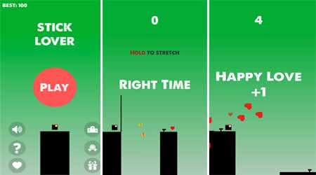 Stick Lover – game di động thích hợp cho FA ở nhà tu luyện dịp Valentine này
