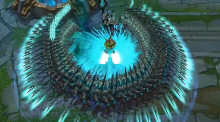 Khi các kỹ năng trong Liên Minh Huyền Thoại được sử dụng với số lượng cực khủng