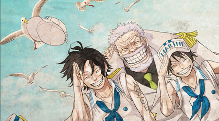 Bất ngờ hé lộ hình ảnh 3 hải quân trong art mới của Anime One Piece