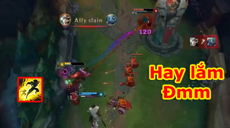 Liên Minh Huyền Thoại: Pha xử lý mãn nhãn người xem =))