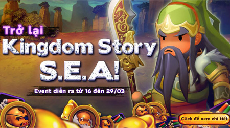 Kingdom Story ra mắt event “Trở lại Kingdom Story S.E.A” và hàng loạt tính năng mới