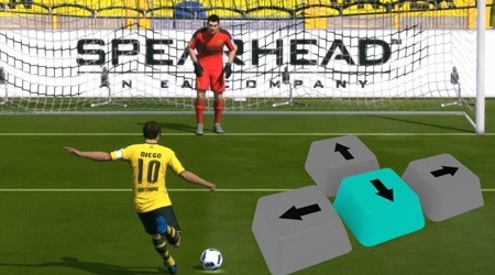 Fifa Online 3: Hướng dẫn đổi hướng bóng khi sút Penalty cực đơn giản mà hiệu quả