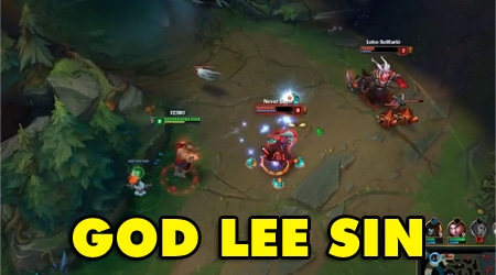 Khi chơi Lee Sin đã trở thành một nghệ thuật và người chơi là một nghệ sĩ thực thụ