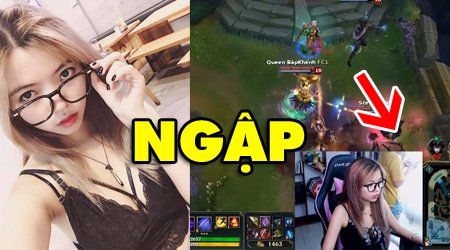 Queen Ohsusu đang stream game thì nước ngập vào tận gaming house