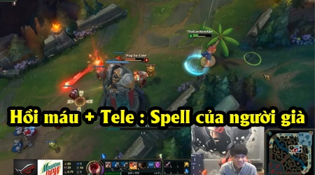 QTV vs Potm solo Lee Sin: Pha hack não thần thánh của “già dơ”