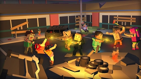 Zombies in City Survival sinh tồn trong đại dịch zombie trong đồ hoạ Minecraft