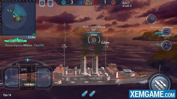 Thủy Chiến 3D mobile | XEMGAME.COM