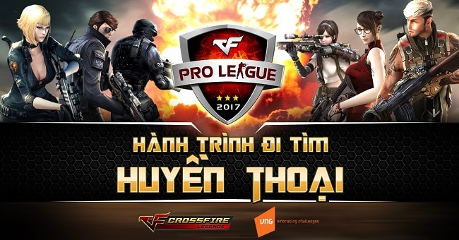 Pro League 2017 giải đấu lên chuyên nghiệp cho xạ thủ Crossfire Legends