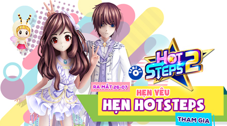 HotSteps 2 tặng 200 giftcode giá trị nhân dịp game ra mắt