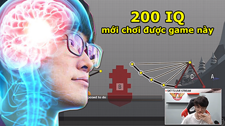 FAKER thể hiện IQ 200 của mình với tựa game mới cực hack não