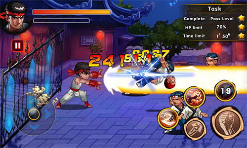 Fatal Fighting : Game đánh đấm cực đã theo phong cách Street Fighter