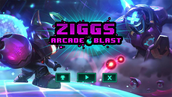 Riot cho ra mắt game đi cảnh platform mang tên Ziggs Arcade Blast
