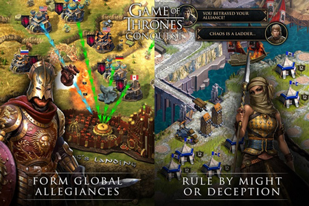 Game of Thrones Conquest là đại diện của trò chơi vương quyền trên mobile