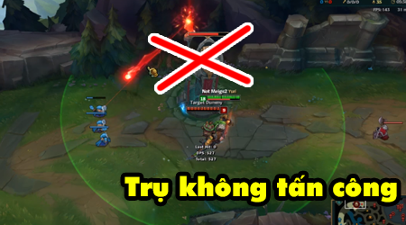 Liên Minh Huyền Thoại: Mẹo băng trụ giết người mà không bị trụ tấn công cực hay