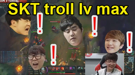 LMHT: Chết cười với những trò troll team của biệt đội ‘lầy lội’ SKT T1