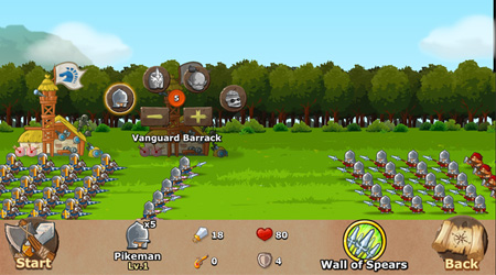 Rising Warriors: War Games – game dàn trận phong cách chibi