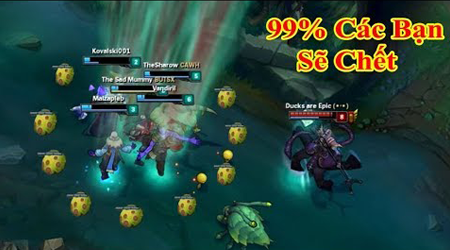 LMHT: Top 20 tình huống 99% vào tay bạn sẽ chết nhưng vào tay Cao Thủ thì…