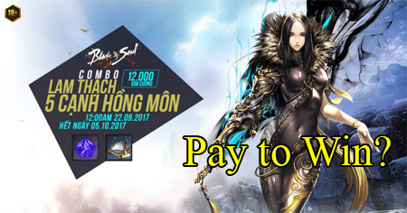 Blade and Soul ra mắt gói vật phẩm mới, game thủ lo sợ tình trạng “Pay to win”
