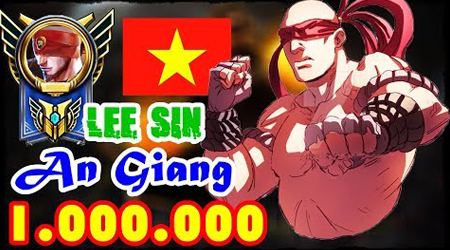 Liên Minh Huyền Thoại: Lee Sin An Giang với 1.000.000 điểm thông thạo