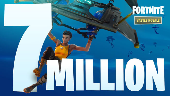 Fortnite Battle Royale đạt mốc 7 triệu người chơi toàn cầu, kiên quyết bài trừ hack