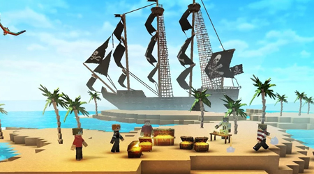 Pirate Ship Craft: Exploration and Battle – một phiên bản Minecraft ngoài biển