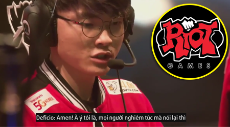 Liên Minh Huyền Thoại: BLV Riot Games nói vì về Faker? – Amen…