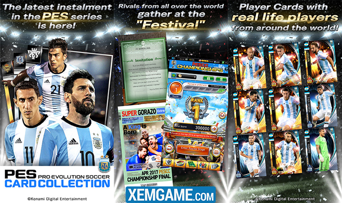 pes card collection