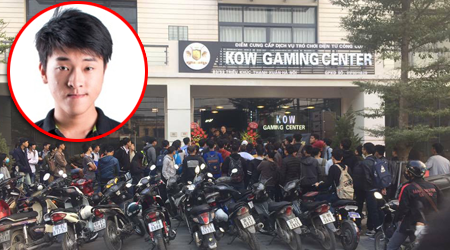 LMHT: Choáng với dòng người xếp hàng khai trương KOW Gaming Center không khác gì QTV Center