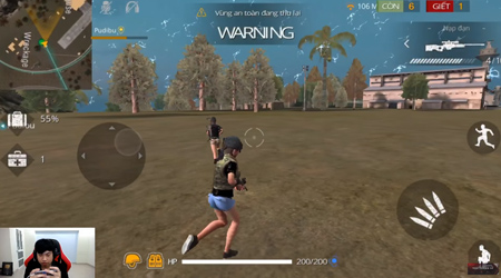 Tiền Zombie, Uyên Pu và Linh Ngọc Đàm rủ nhau “nhảy dù bắn súng” trong game mới Free Fire