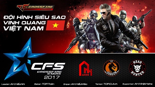 Crossfire Legends : Lộ diện đội hình Siêu Sao Việt Nam tham dự giải Crossfire Stars