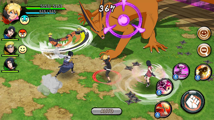 Naruto x Boruto: Ninja Borutage – game ninja chính chủ đã ra mắt